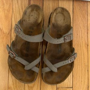 Birkenstock Mary’s Sandal Taupe Suede EU 40